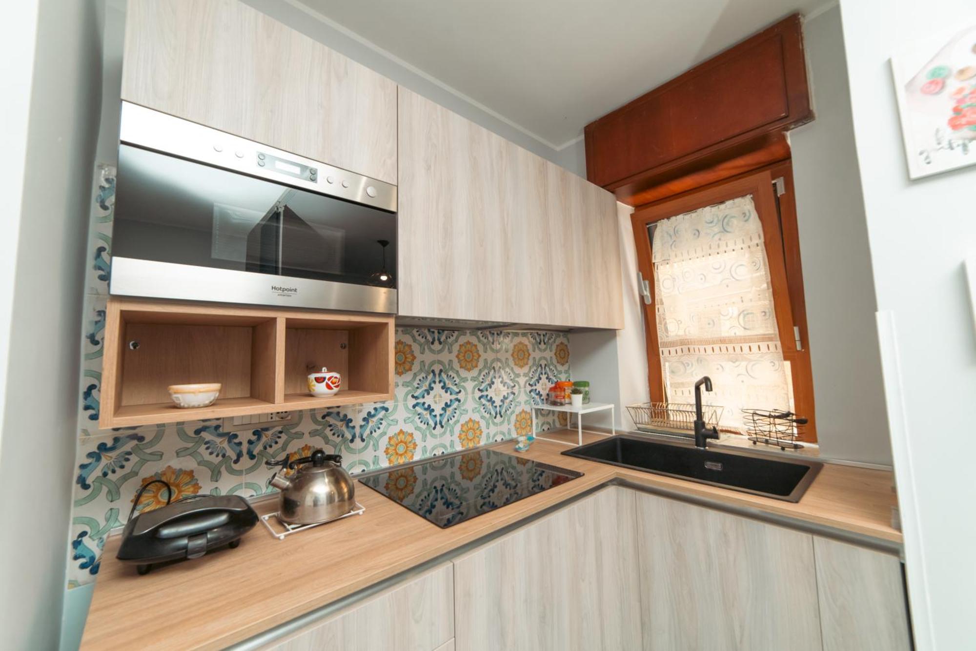 Portarotese Apartment With Terrace Salerno Bagian luar foto