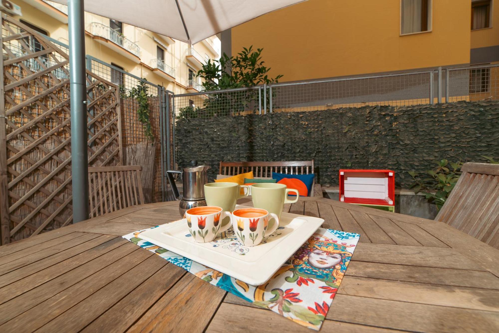 Portarotese Apartment With Terrace Salerno Bagian luar foto