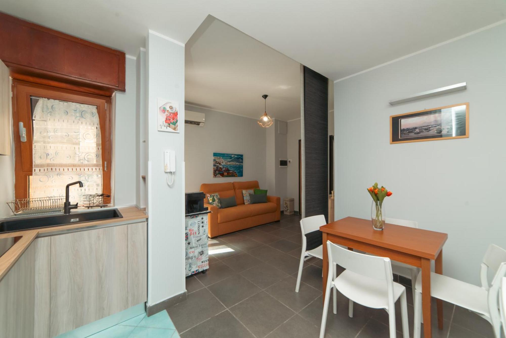 Portarotese Apartment With Terrace Salerno Bagian luar foto